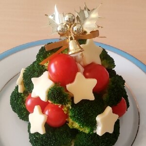 クリスマスツリーのポテトサラダ